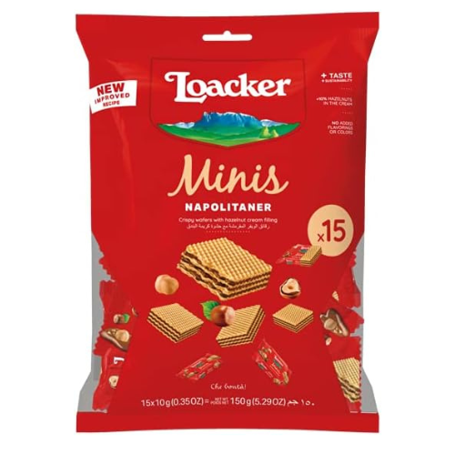 Loacker Minis Napolitaner 10g x 15pcs (150g)