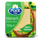 Puck Havarti Natural Cheese Slices 150g