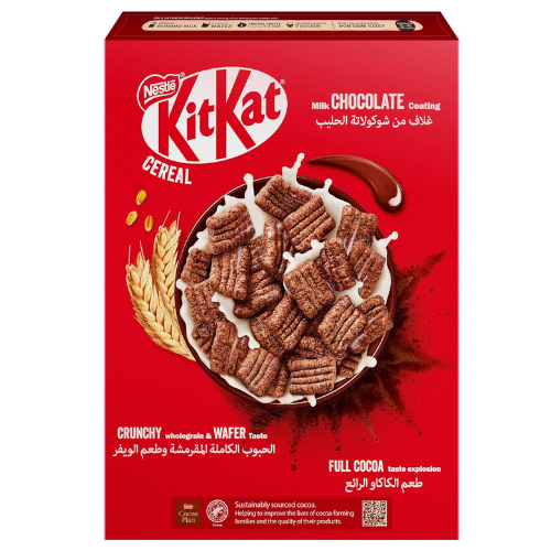 Nestle Kitkat Chocolate and Wafer Breakfast Cereal, Pack, 330g
