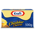 Kraft Cheddar Cheese Block 500g