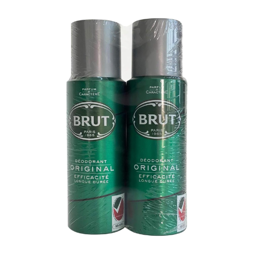 Brut Assorted Deodorant Spray, 2 x 200 ml
