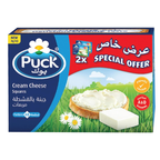 Puck Cream Cheese Squares 24 Portions, 2 x 432 g