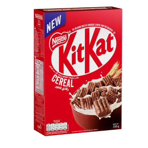 Nestle Kitkat Chocolate and Wafer Breakfast Cereal, Pack, 330g