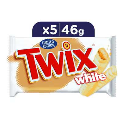 Twix White Chocolate Bar 5 x 46 g