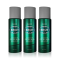 Brut Original Deodorant Body Spray for Men, Masculine Long-Lasting Deo with Fresh, Authentic Fragrance, Imported, Deo Combo Pack of 3 (200ml Each)