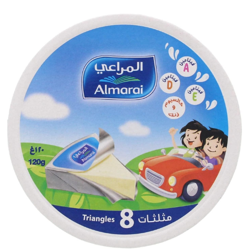 Almarai Triangles Cheese 8 Portion 120g