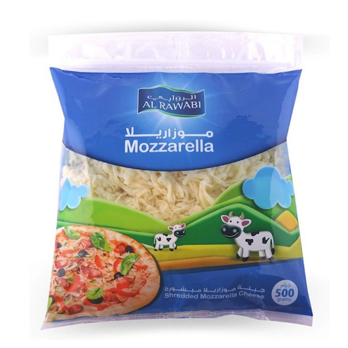 Al Rawabi Shredded Mozzarella Cheese 500g