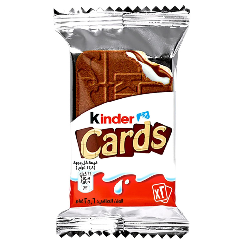 Kinder Cards 25.6g single pack
