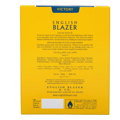 English Blazer Eau de Toilette Victory - 100 ml