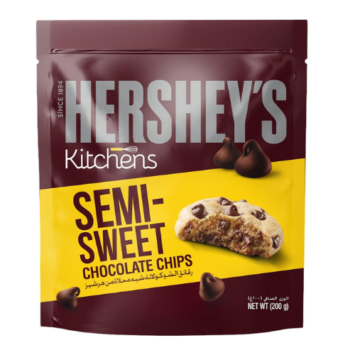 Hershey’s Semi-Sweet Chocolate Chips for Baking All Kinds of Desserts, 200 g
