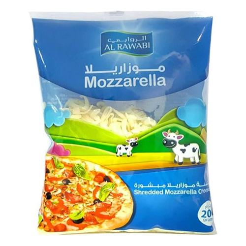 Al Rawabi Shredded Mozzarella Cheese 200g