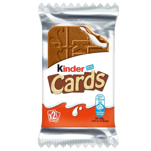 Kinder Cards 25.6g single pack