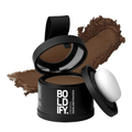 BOLDIFY Hairline Powder, Instantly Conceals Hair Loss and Fills In Receding Hairlines, and Wide Parts, Stain-Proof 48 Hour Formula for Hair & Beard, Root Concealer & Gray Hair Coverage (Light Brown)