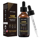Soti Minoxidil 5% Hair Growth, Hair Loss Regrowth Serum. Made in USA! Dermatologists Recommended. Ginseng and Biotin Extra Strength Formula. (1 Pack)
