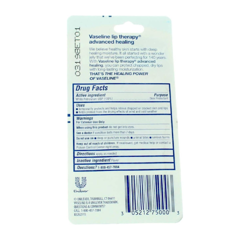 Vaseline Lip Therapy Advanced .35 Oz