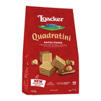 Loacker Quadratini Napolitaner Bite Size Wafer Cookies Multicolor, 0.13 kilograms, 125.0 gram, 1