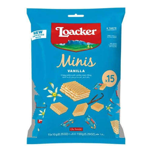 Loacker Minis Vanilla 150g