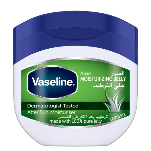 Vaseline Moisturizing Petroleum Jelly, for dry skin, Aloe Fresh, to heal dry and damaged skin, 100ml