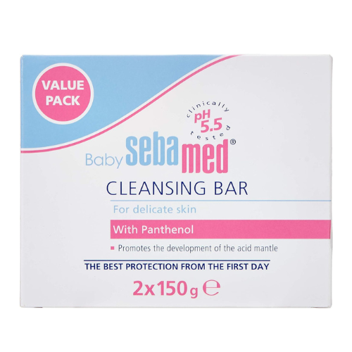 Sebamed Baby Cleansing Bar 150GMx2 (Value Pack)