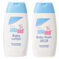 Sebamed Baby Wash and Baby Lotion, Pack of 2