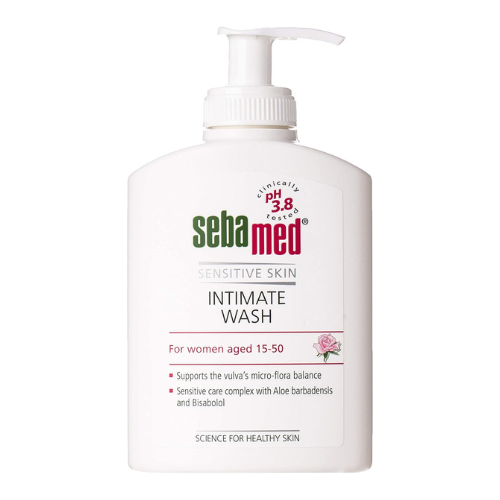 Sebamed Feminine Intimate Wash for Sensitive Skin Ph 3.8, 200ml