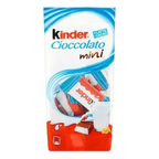 Ferrero Kinder Chocolate Mini Filled Milk Chocolate With Rich Milky Filling 120g