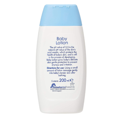 Sebamed Baby Wash and Baby Lotion, Pack of 2