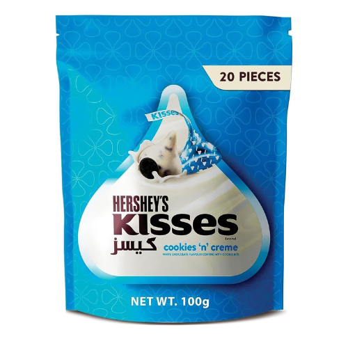 Hershey’s Kisses, Cookies ‘n’ Crème, 100 g