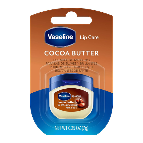 Vaseline Lip Care Cocoa Butter Lip Balm Tub With Pure Jelly & Cocoa Butter 7 gm
