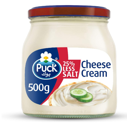 Puck Cream Cheese Low Salt Spread 500g