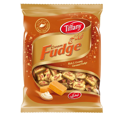 Tiffany, Cream Fudge, Rich & Creamy Caramel Fudge, 250g