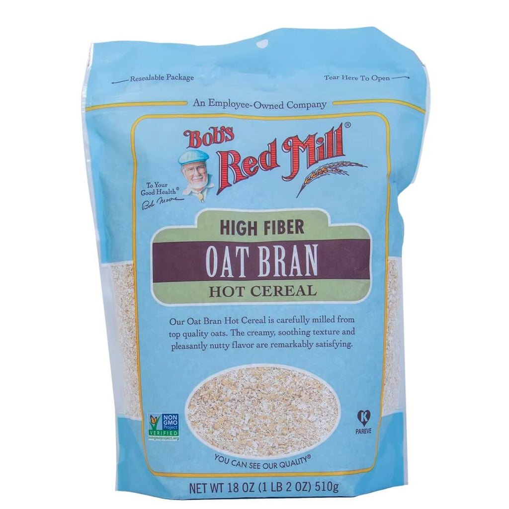 Bob's Red Mill High Fiber Oat Bran Hot Cereal 510g