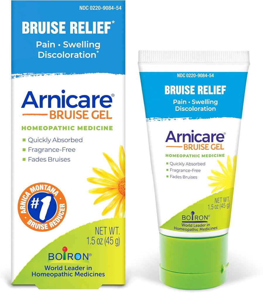 Boiron Arnicare Bruise Gel for Pain Relief from Bruising and Swelling or Discoloration from Injury - 1.5 oz
