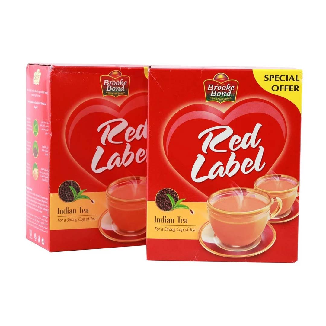Brook Bond Red Label Indian Tea 2x 400g