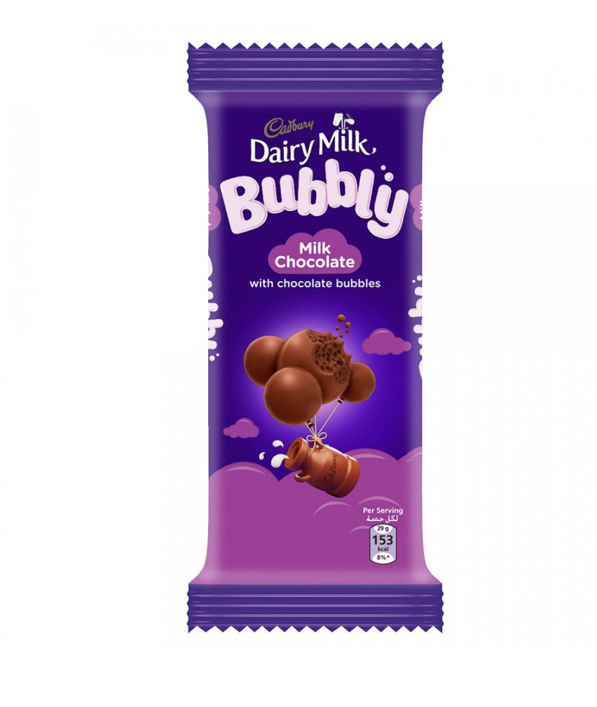Cadbury diary milk bubbly 87g