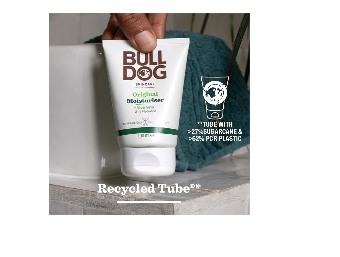 Bulldog Skincare Original Moisturizer For Men With Aloe Vera 100m