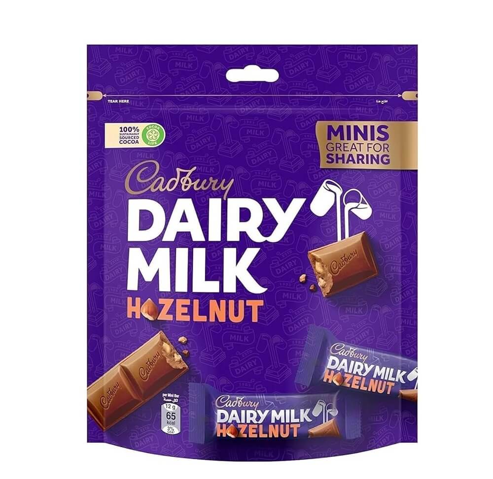 Cadbury Dairy Milk Hazelnut 168g