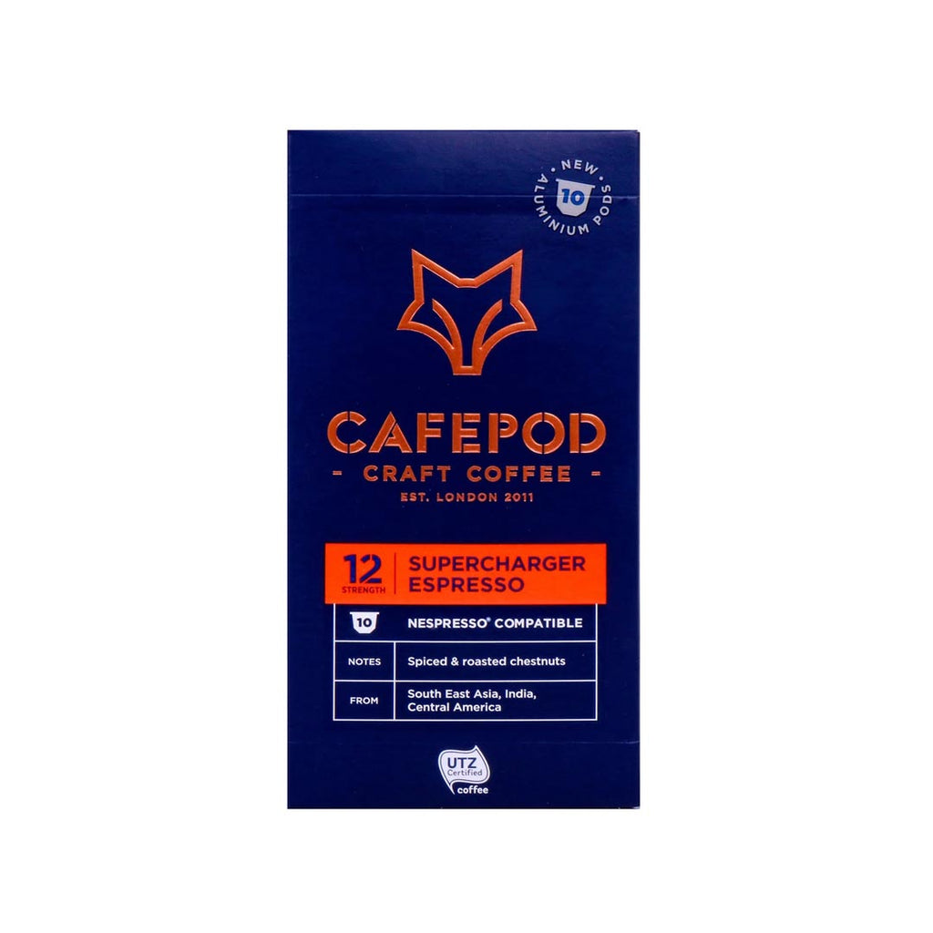 Cafe Pod Nespresso Super Charger Espresso 10pcs