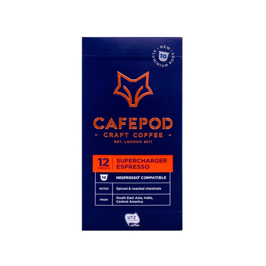 Cafe Pod Nespresso Super Charger Espresso 10pcs