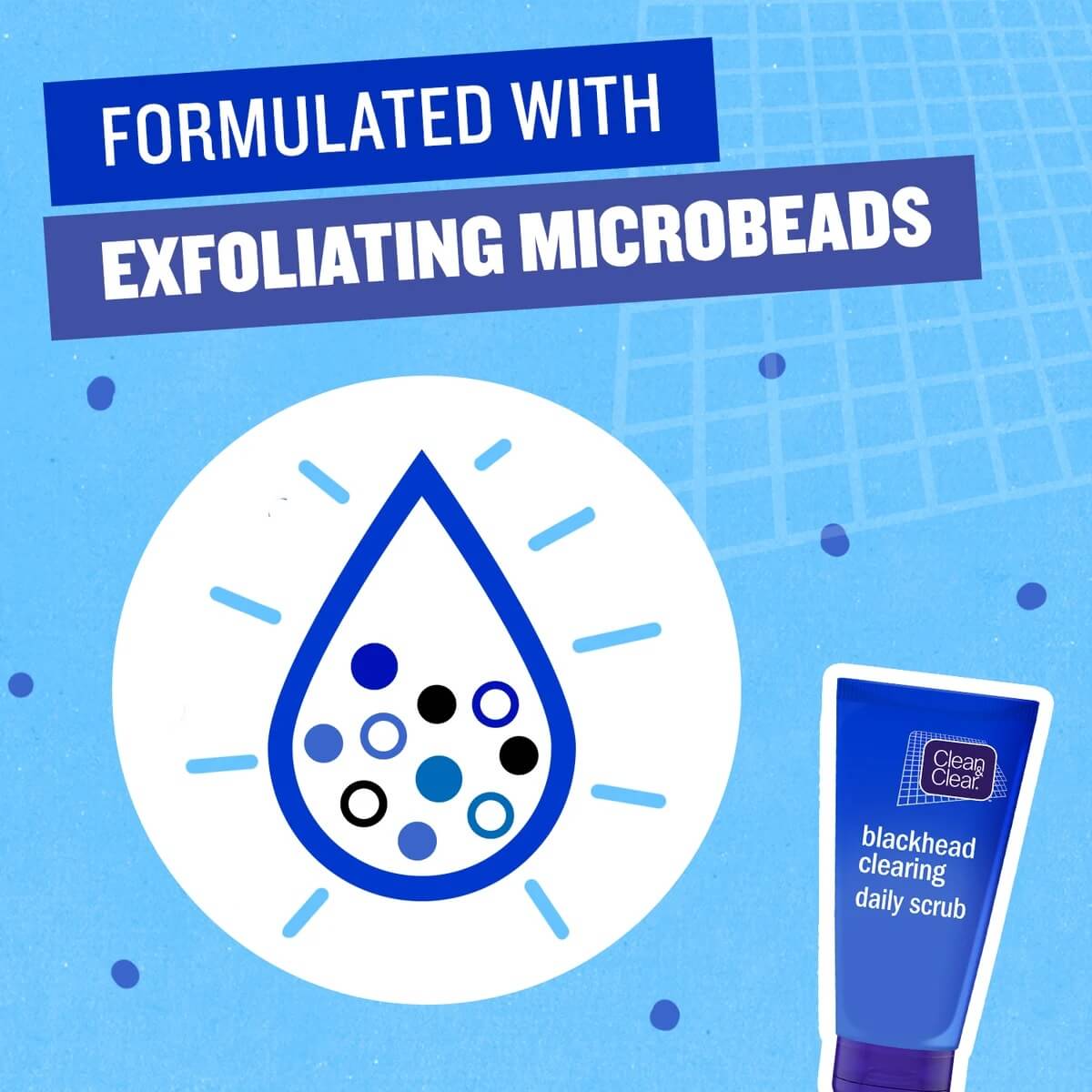 Clean & Clear Daily Scrub Blackhead Clearing 150ml