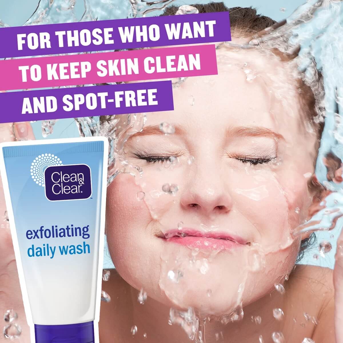 Clean & Clear Daily Wash Exfoliating 150ml