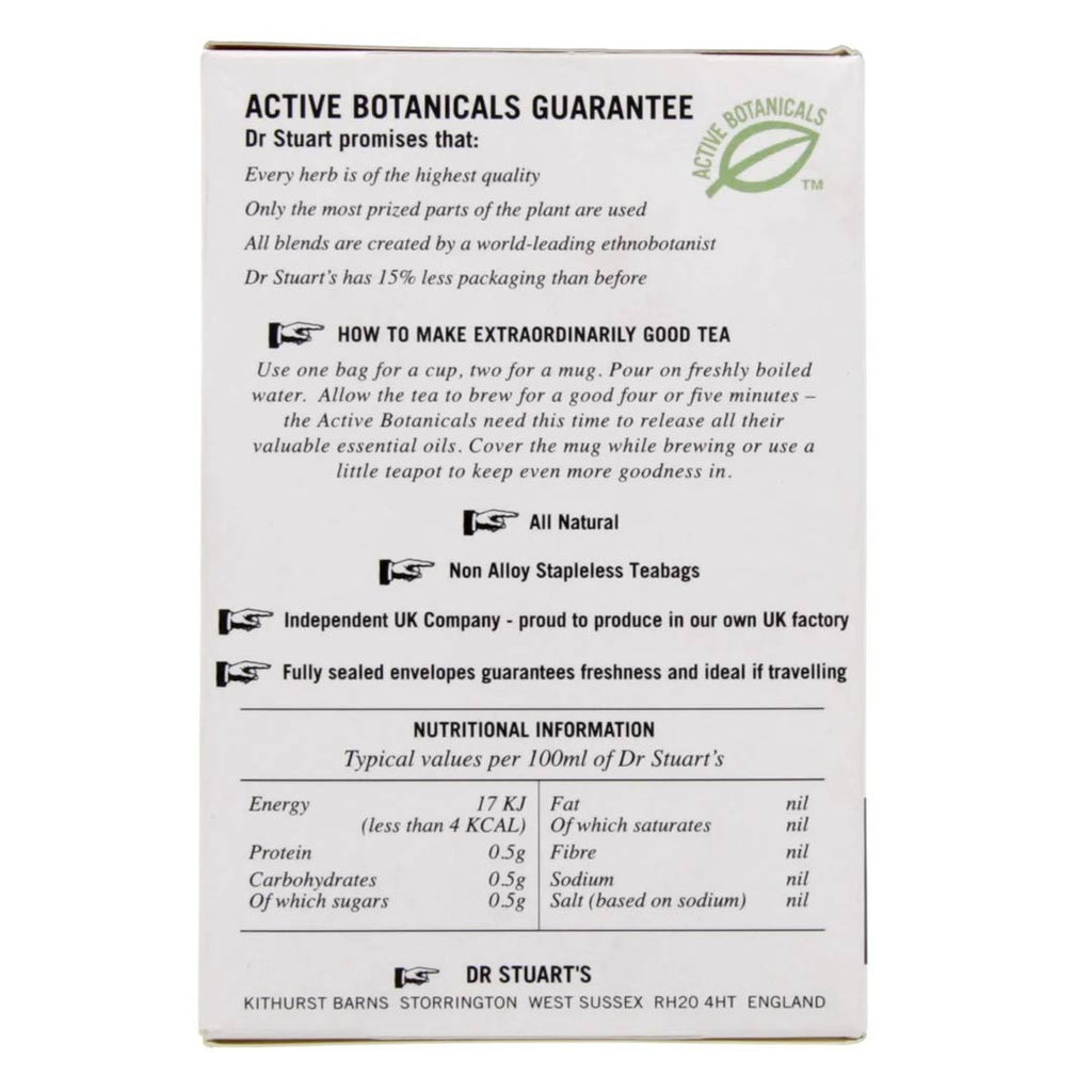 Dr.Stuart's Detox Naturally Caffeine Free Tea 15pcs