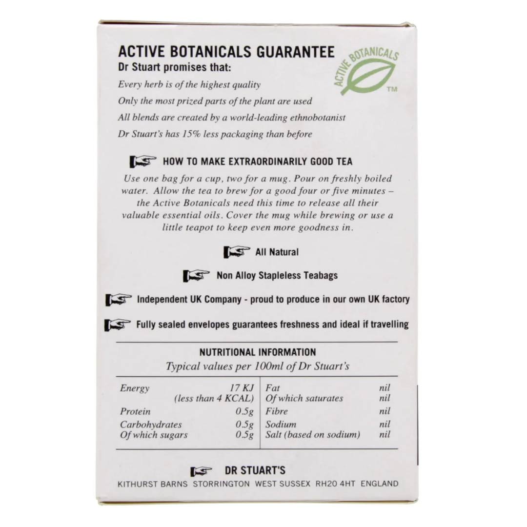Dr.Stuart's Detox Naturally Caffeine Free Tea 15pcs