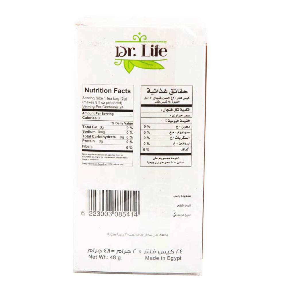 Dr.Life Hibiscus Rose Petals 24 Teabags