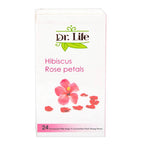 Dr.Life Hibiscus Rose Petals 24 Teabags