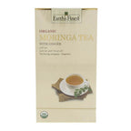 Earth's Finest Organic Moringa Tea with Ginger 25pcs