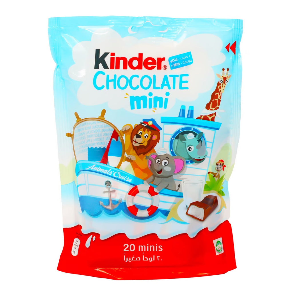 Ferrero Kinder Chocolate Mini Filled Milk Chocolate With Rich Milky Filling 120g