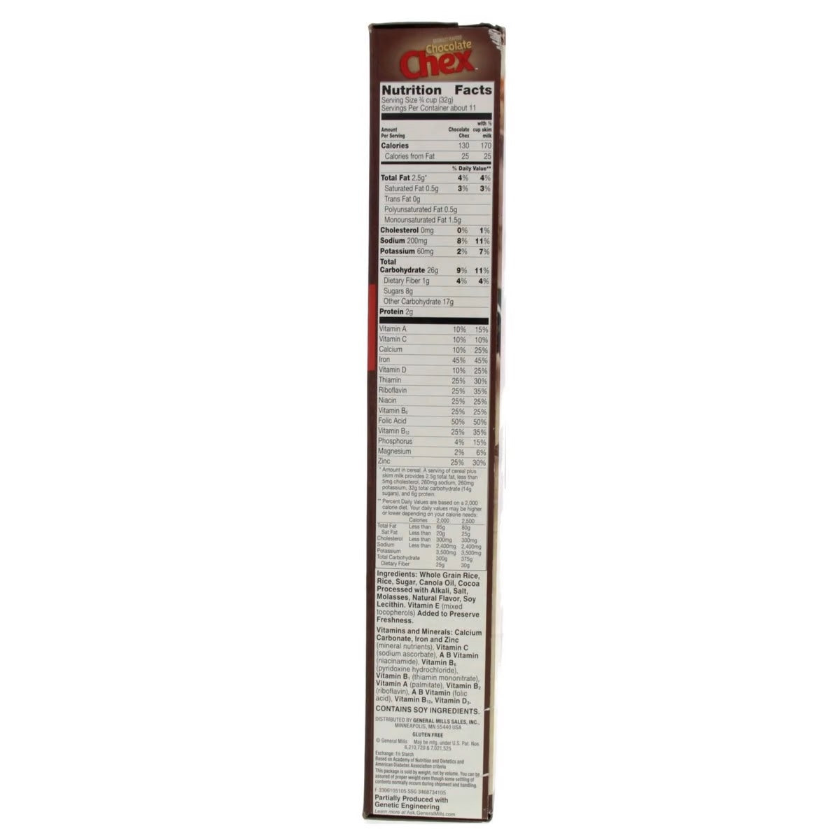 General Mills Chocolate Chex Rice Cereal 362g