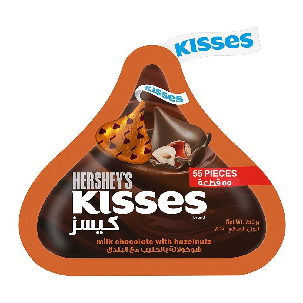 Hersheys Kisses Milk Chocolate with Hazelnut 146g