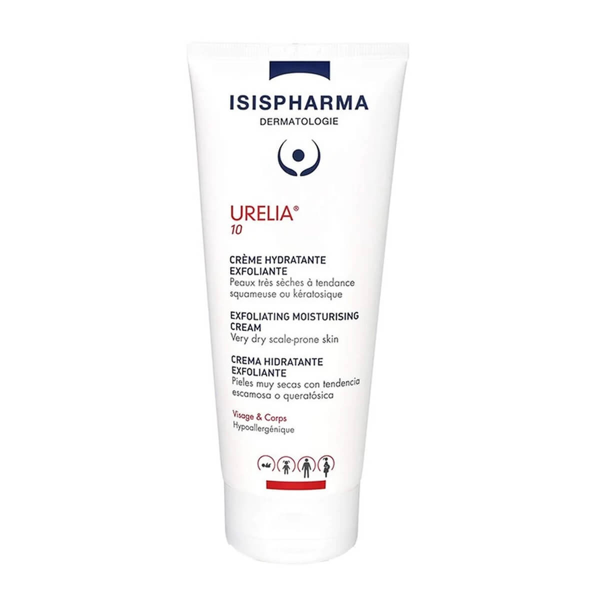 Isis Pharma Urelia 10 Exfoliating Moisturizing Cream 150ml